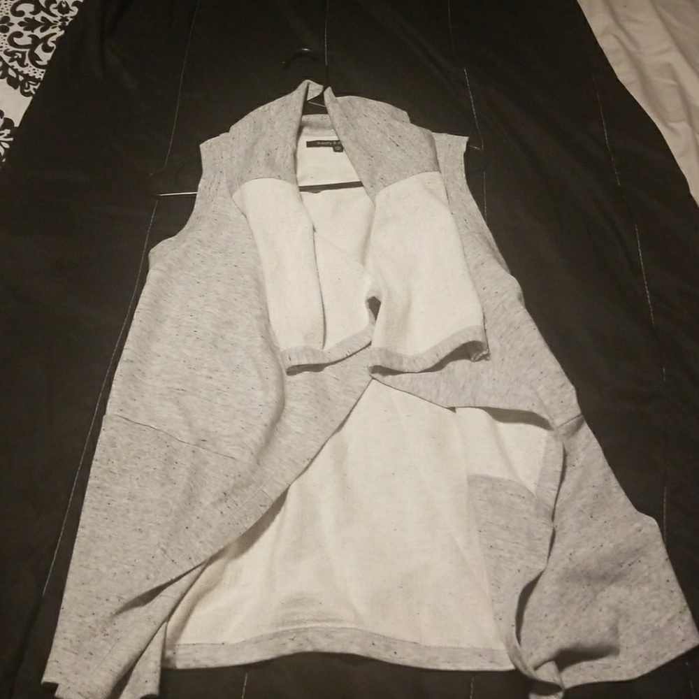 Cotton gray vest